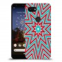 צבעי שלג כיסוי מגן קשיח מעוצב ל Google Pixel 3a יחידה אחת סקרין מובייל