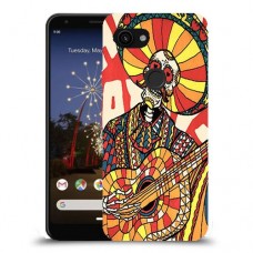 סומבררו סמל כיסוי מגן קשיח מעוצב ל Google Pixel 3a יחידה אחת סקרין מובייל