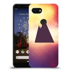 שטח פירמידים כיסוי מגן קשיח מעוצב ל Google Pixel 3a יחידה אחת סקרין מובייל