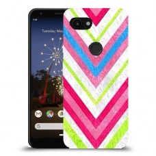 צבעים חשופים כיסוי מגן קשיח מעוצב ל Google Pixel 3a יחידה אחת סקרין מובייל
