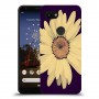 חמניות בשחור כיסוי מגן קשיח מעוצב ל Google Pixel 3a יחידה אחת סקרין מובייל