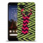 עניבה על גרין כיסוי מגן קשיח מעוצב ל Google Pixel 3a יחידה אחת סקרין מובייל