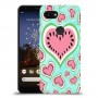 אבטיח אהבה כיסוי מגן קשיח מעוצב ל Google Pixel 3a יחידה אחת סקרין מובייל