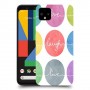 אהבה צחוק חיים כיסוי מגן קשיח מעוצב ל Google Pixel 4 XL יחידה אחת סקרין מובייל