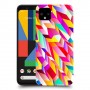 פסים ניאון כיסוי מגן קשיח מעוצב ל Google Pixel 4 XL יחידה אחת סקרין מובייל