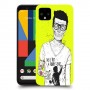 לא חולצת טריקו מצחיקה כיסוי מגן קשיח מעוצב ל Google Pixel 4 XL יחידה אחת סקרין מובייל