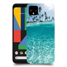 חופשה גן עדן כיסוי מגן קשיח מעוצב ל Google Pixel 4 XL יחידה אחת סקרין מובייל