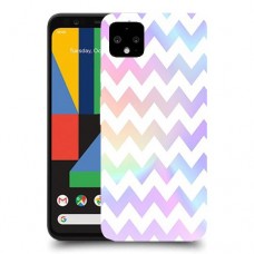 גיאומטריה פסטל כיסוי מגן קשיח מעוצב ל Google Pixel 4 XL יחידה אחת סקרין מובייל