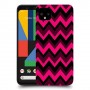 קווי סגול כיסוי מגן קשיח מעוצב ל Google Pixel 4 XL יחידה אחת סקרין מובייל