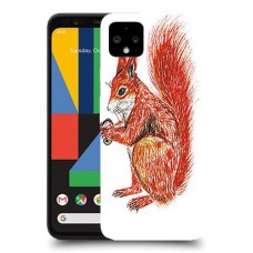 סקוור עשיר כיסוי מגן קשיח מעוצב ל Google Pixel 4 XL יחידה אחת סקרין מובייל