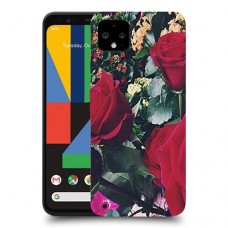 ורדים כיסוי מגן קשיח מעוצב ל Google Pixel 4 XL יחידה אחת סקרין מובייל