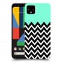 פסים במנטה כיסוי מגן קשיח מעוצב ל Google Pixel 4 XL יחידה אחת סקרין מובייל