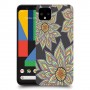 חמניות בשחור כיסוי מגן קשיח מעוצב ל Google Pixel 4 XL יחידה אחת סקרין מובייל