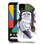 חשיבה קוף כיסוי מגן קשיח מעוצב ל Google Pixel 4 XL יחידה אחת סקרין מובייל
