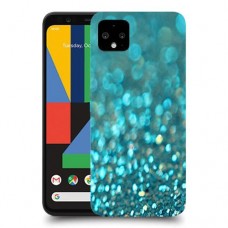 טורקיז יהלומים כיסוי מגן קשיח מעוצב ל Google Pixel 4 XL יחידה אחת סקרין מובייל