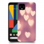 לבבות מעורפלים בחום כיסוי מגן קשיח מעוצב ל Google Pixel 4 XL יחידה אחת סקרין מובייל