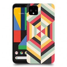 הצגת הפשטה כיסוי מגן קשיח מעוצב ל Google Pixel 4 XL יחידה אחת סקרין מובייל