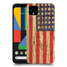 עץ ארצות הברית כיסוי מגן קשיח מעוצב ל Google Pixel 4 XL יחידה אחת סקרין מובייל