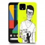 לא חולצת טריקו מצחיקה כיסוי מגן קשיח מעוצב ל Google Pixel 4 יחידה אחת סקרין מובייל