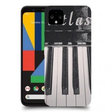 פסנתר Soul כיסוי מגן קשיח מעוצב ל Google Pixel 4 יחידה אחת סקרין מובייל