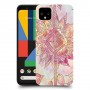 חמניות מוזרה סגולה כיסוי מגן קשיח מעוצב ל Google Pixel 4 יחידה אחת סקרין מובייל