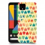 לבבות קשת כיסוי מגן קשיח מעוצב ל Google Pixel 4 יחידה אחת סקרין מובייל