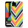 פסים קשת כיסוי מגן קשיח מעוצב ל Google Pixel 4 יחידה אחת סקרין מובייל