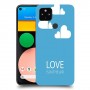 אהבה באוויר כיסוי מגן קשיח מעוצב ל Google Pixel 4a יחידה אחת סקרין מובייל