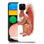 סקוור עשיר כיסוי מגן קשיח מעוצב ל Google Pixel 4a יחידה אחת סקרין מובייל