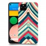 פסים בצבע כיסוי מגן קשיח מעוצב ל Google Pixel 4a יחידה אחת סקרין מובייל