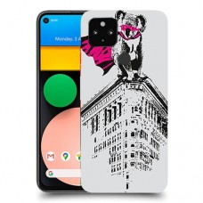 סופר קוקלה כיסוי מגן קשיח מעוצב ל Google Pixel 4a יחידה אחת סקרין מובייל