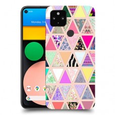 משולש הנאה כיסוי מגן קשיח מעוצב ל Google Pixel 4a יחידה אחת סקרין מובייל