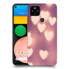 לבבות מעורפלים בחום כיסוי מגן קשיח מעוצב ל Google Pixel 4a יחידה אחת סקרין מובייל