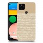 נקודות לבנות כיסוי מגן קשיח מעוצב ל Google Pixel 4a יחידה אחת סקרין מובייל