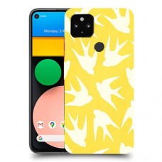 צהוב ציפור החיים כיסוי מגן קשיח מעוצב ל Google Pixel 4a יחידה אחת סקרין מובייל