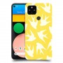 צהוב ציפור החיים כיסוי מגן קשיח מעוצב ל Google Pixel 4a יחידה אחת סקרין מובייל