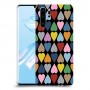 פסיפס קשת לבבות כיסוי מגן קשיח מעוצב ל Huawei P30 Pro יחידה אחת סקרין מובייל
