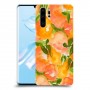 אפרסקים כתומים כיסוי מגן קשיח מעוצב ל Huawei P30 Pro יחידה אחת סקרין מובייל