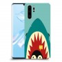 פינגווין בכריש כיסוי מגן קשיח מעוצב ל Huawei P30 Pro יחידה אחת סקרין מובייל