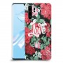 רוז אהבה כיסוי מגן קשיח מעוצב ל Huawei P30 Pro יחידה אחת סקרין מובייל