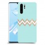 פסים בירוק כיסוי מגן קשיח מעוצב ל Huawei P30 Pro יחידה אחת סקרין מובייל