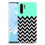 פסים במנטה כיסוי מגן קשיח מעוצב ל Huawei P30 Pro יחידה אחת סקרין מובייל