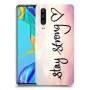 הישאר חזק כיסוי מגן קשיח מעוצב ל Huawei P30 יחידה אחת סקרין מובייל