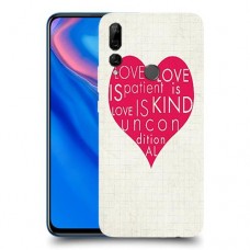 אהבה היא אדיבה כיסוי מגן קשיח מעוצב ל Huawei Y9 Prime (2019) יחידה אחת סקרין מובייל