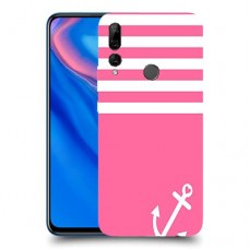 ורוד ימית כיסוי מגן קשיח מעוצב ל Huawei Y9 Prime (2019) יחידה אחת סקרין מובייל