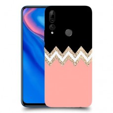 ורוד-לבן-לבן כיסוי מגן קשיח מעוצב ל Huawei Y9 Prime (2019) יחידה אחת סקרין מובייל