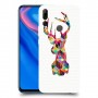 אייל קשת כיסוי מגן קשיח מעוצב ל Huawei Y9 Prime (2019) יחידה אחת סקרין מובייל