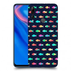 קשת בדגים כיסוי מגן קשיח מעוצב ל Huawei Y9 Prime (2019) יחידה אחת סקרין מובייל