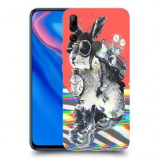 ארנבון מוזר כיסוי מגן קשיח מעוצב ל Huawei Y9 Prime (2019) יחידה אחת סקרין מובייל