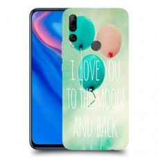 עד הירח ובחזרה כיסוי מגן קשיח מעוצב ל Huawei Y9 Prime (2019) יחידה אחת סקרין מובייל